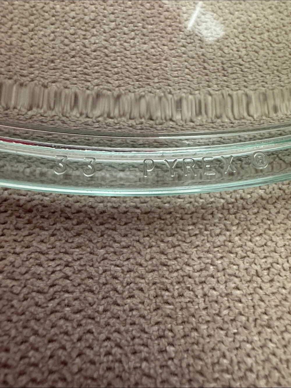 8” Round Pyrex Lid 33 724C
